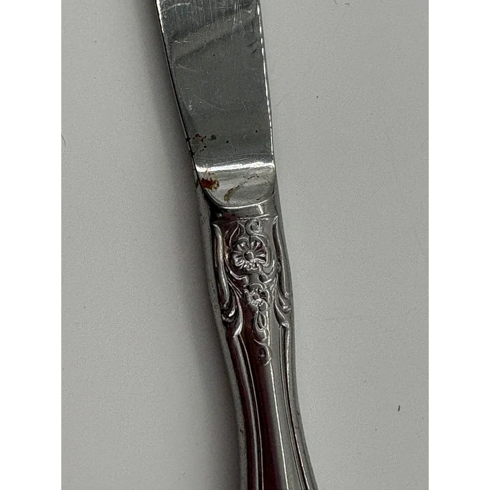 Vintage Oneida Stainless Flatware Brahms Pattern 4 Piece Replacement Lot 1980's